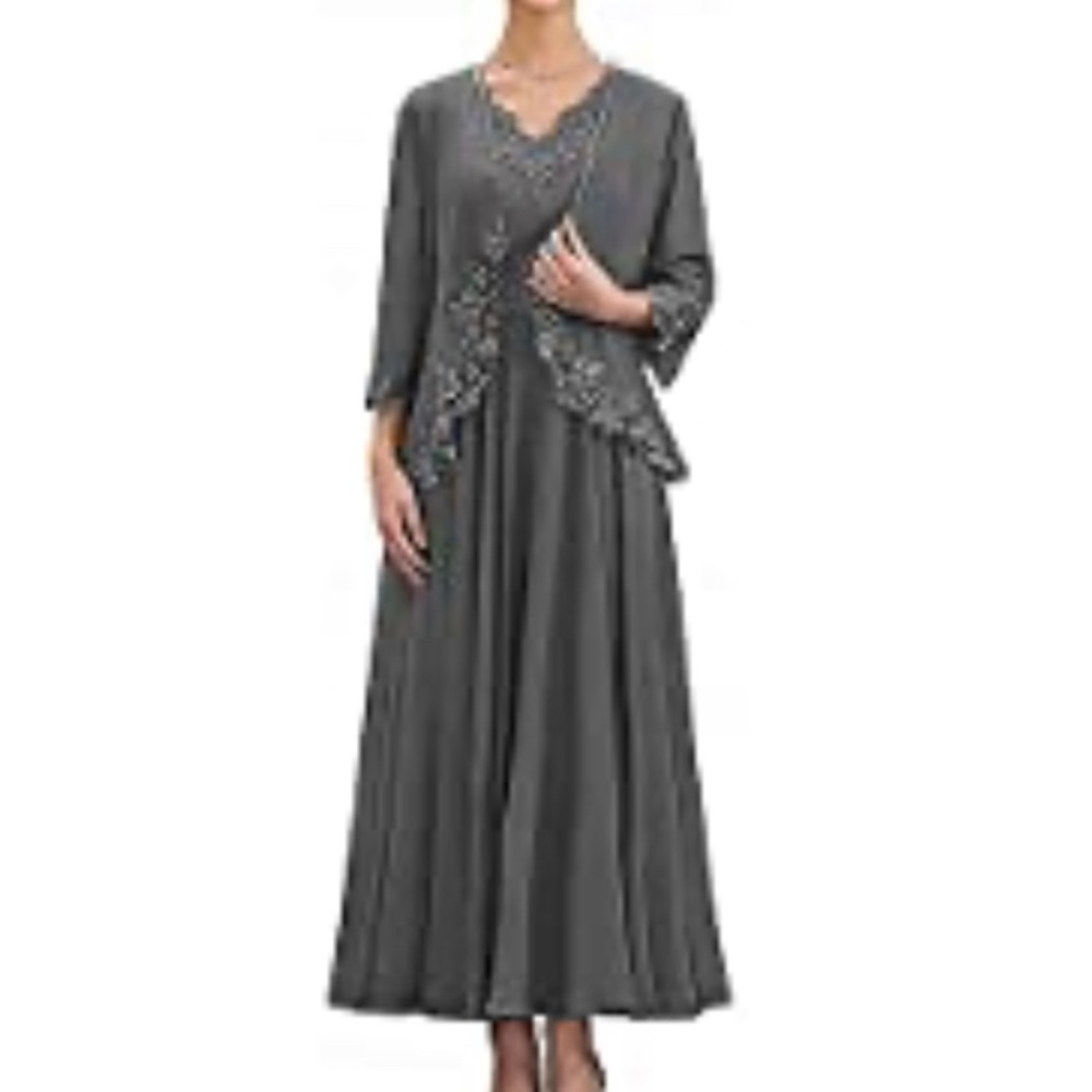 Mother of the Bride Dress Chiffon evening gown